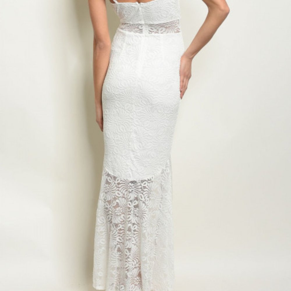 OFF WHITE DRESS - Picture 3 of 4
